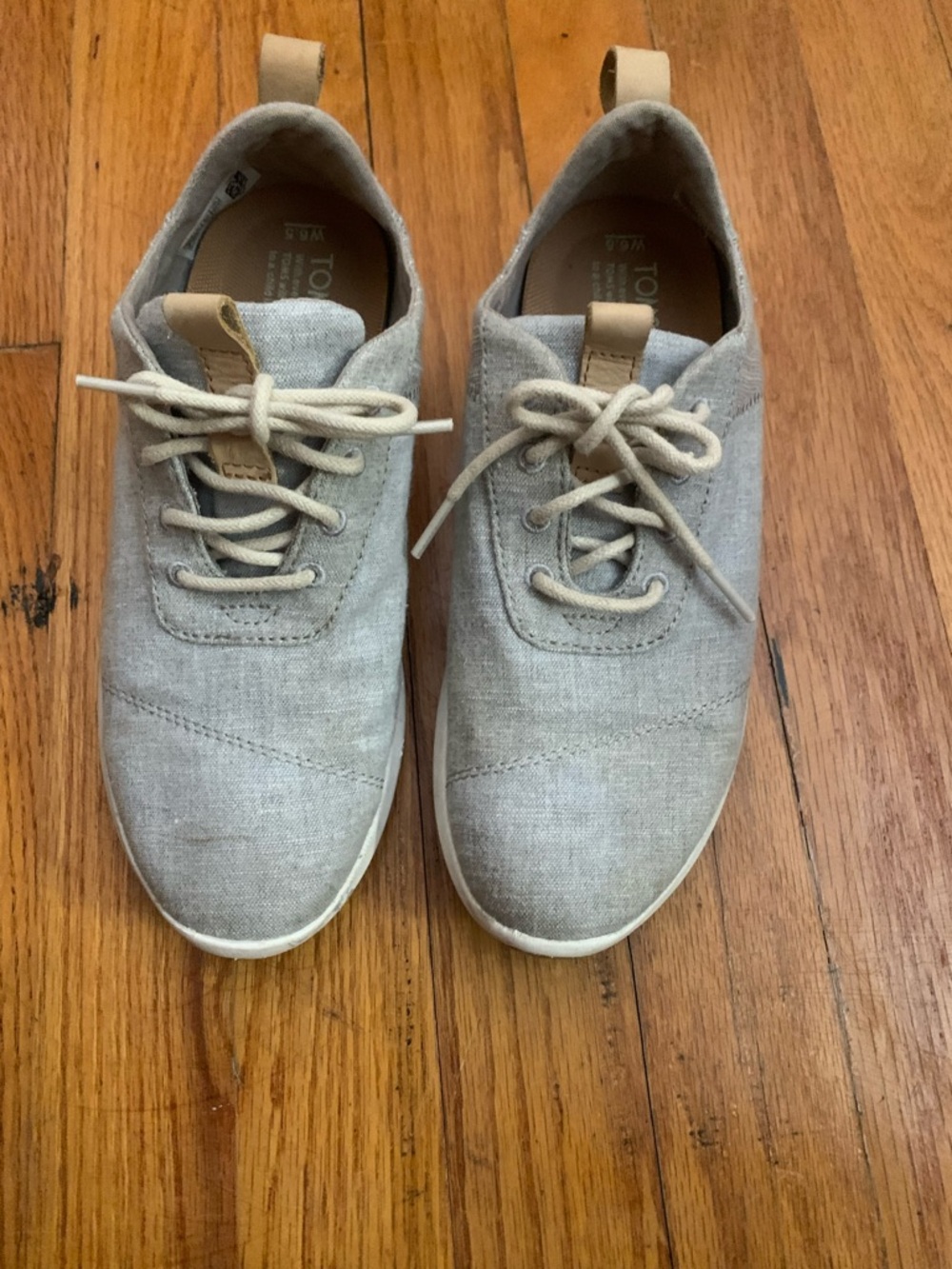 Toms Light Gray Canvas Sneakers